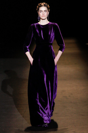 alberta-ferretti-fall-2013-velvet-gown-profile