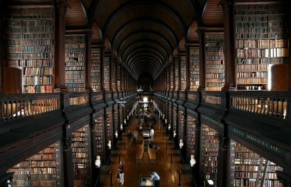 trinity college old library