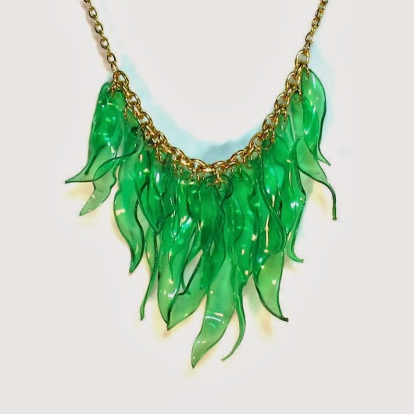 recycled plastic necklace michelle brand