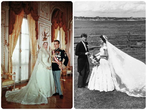 grace-kelly-wedding-dress- jackie o