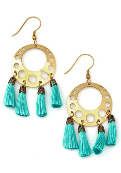 Shining on a Saturday Earrings Mod Cloth